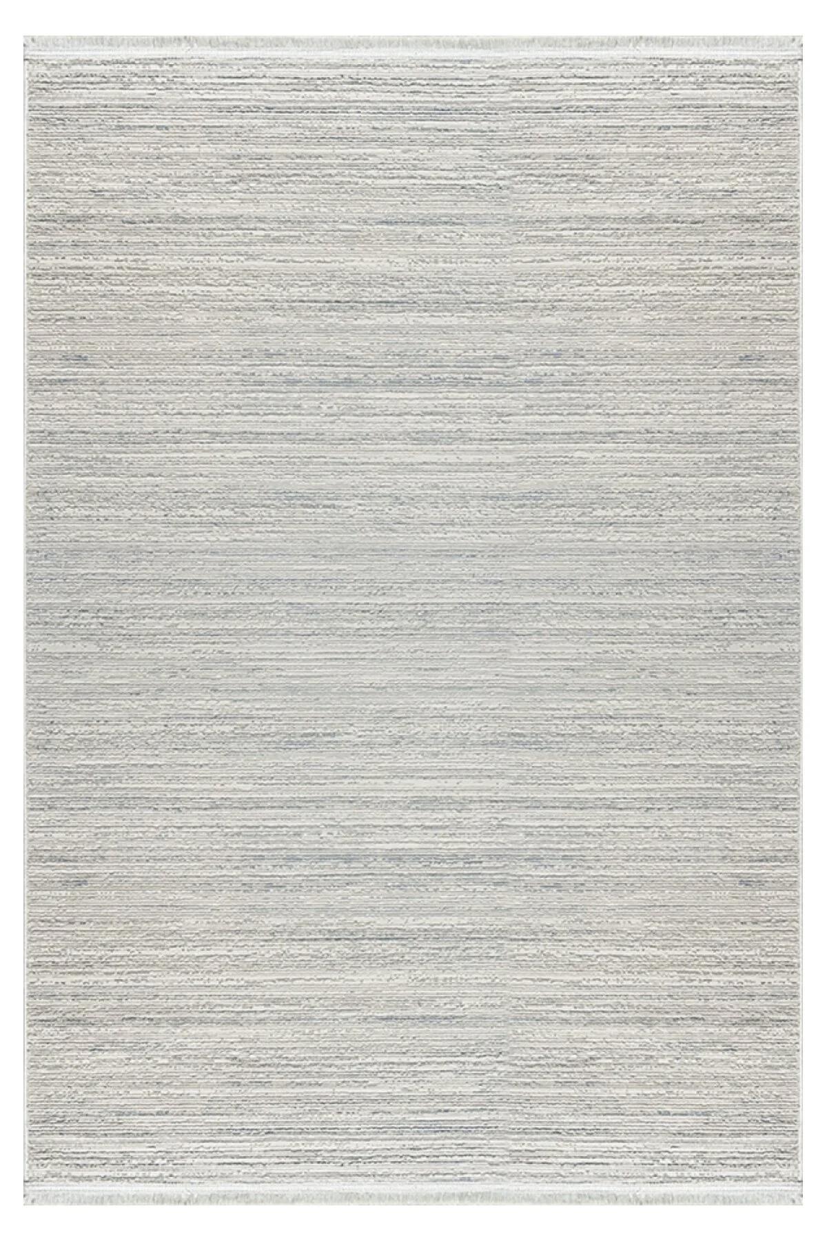 Padişah Aspen 62746 Gri 2 mm Polyester Toz Tutmaz Yıkanabilir İnce Dikdörtgen Makine Dokuma Salon Halısı 160x230 cm