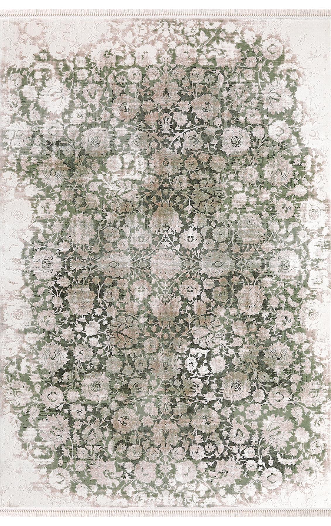 Padişah Santo 31880 Gri 10 mm Akrilik Yıkanabilir İnce Dikdörtgen Makine Dokuma Salon Halısı 200x290 cm