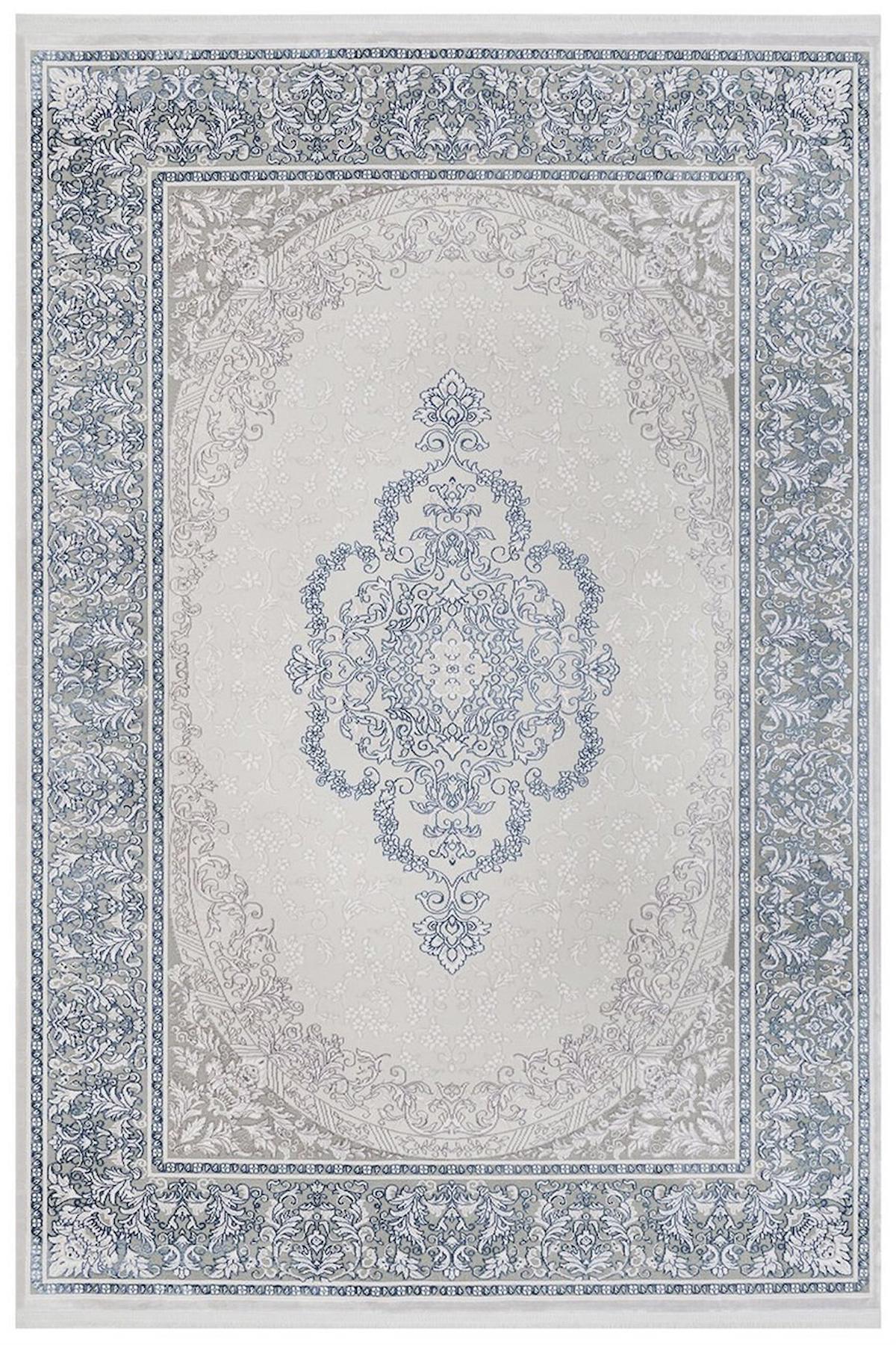 Artemis Halı Dream 9706A Gri 6 mm Akrilik Yıkanabilir İnce Kaymaz Jüt Taban Dikdörtgen Makine Dokuma Salon Halısı 100x300 cm