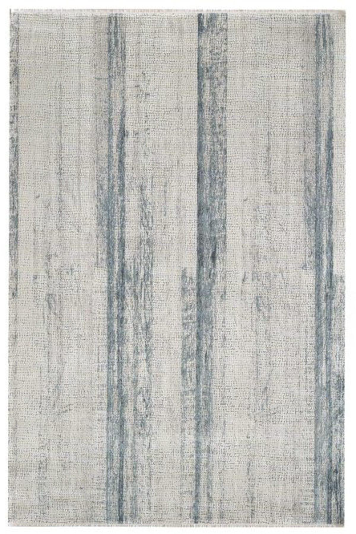 Artemis Halı Luke 0840B Bej-Gri Akrilik Yıkanabilir İnce Kaymaz Jüt Taban Dikdörtgen Makine Dokuma Salon Halısı 80x500 cm