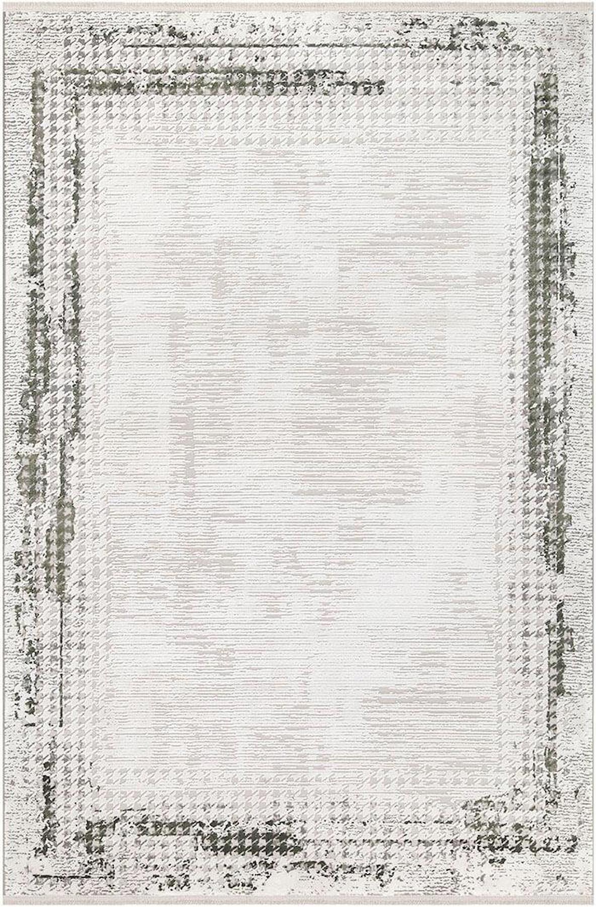 İpek Mekik Halı Allures Vizon 8 mm Viskon Yıkanabilir Orta Kaymaz Dikdörtgen Makine Dokuma Antre-Çocuk Odası-Salon-Yatak Odası Halısı 80x150 cm