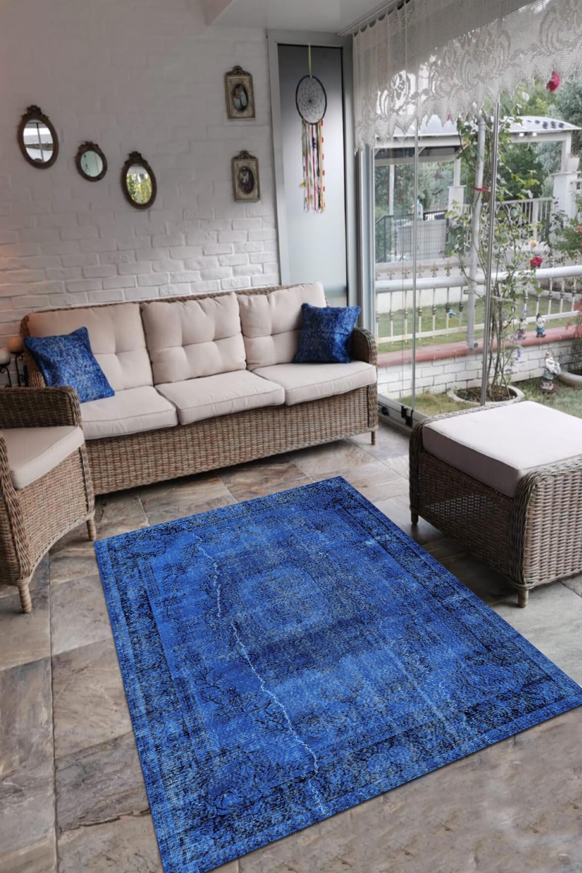 Aida Home Lapis Krem 0.5 mm Pamuk Antibakteriyel Yıkanabilir İnce Kaymaz Pamuk Taban Dikdörtgen Makine Dokuma Çocuk Odası-Salon Halısı 120x180 cm