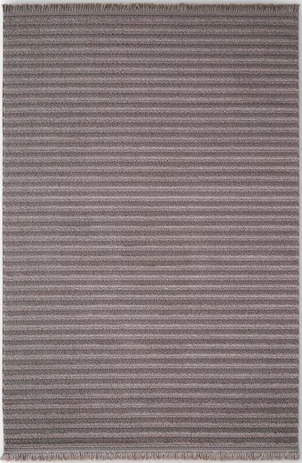 Gümüşsuyu Daisy 16666 Bej 8 mm Polipropilen Yıkanabilir İnce Kaymaz Dikdörtgen Makine Dokuma Salon Halısı 150x150 cm