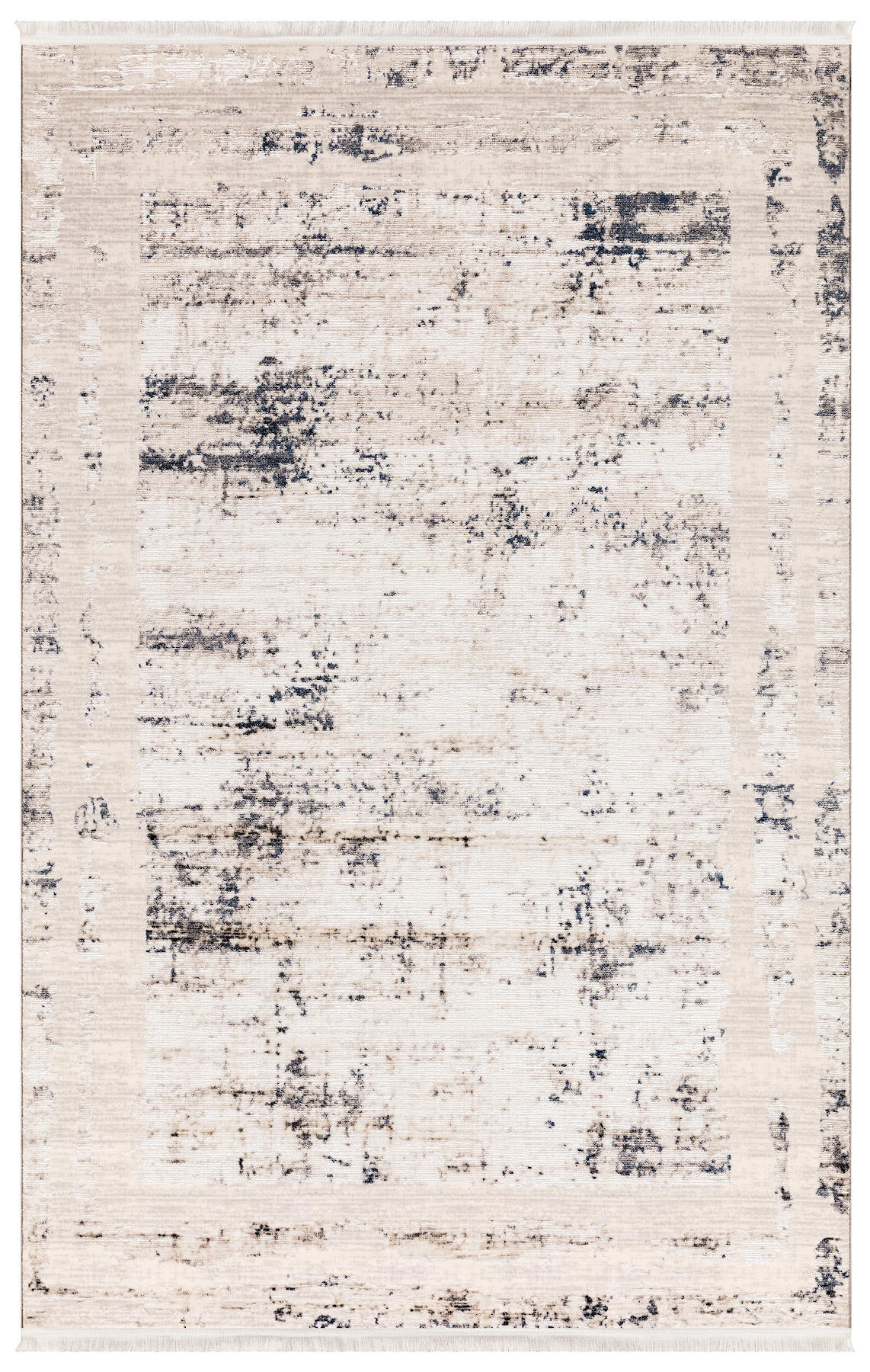 İpek Home Sihir 17407 Çok Renkli 6 mm Polyester Toz Tutmaz Yıkanabilir İnce Kaymaz Pamuk Taban Dikdörtgen Makine Dokuma Antre-Çocuk Odası-Salon-Yatak Odası Halısı 80x150 cm
