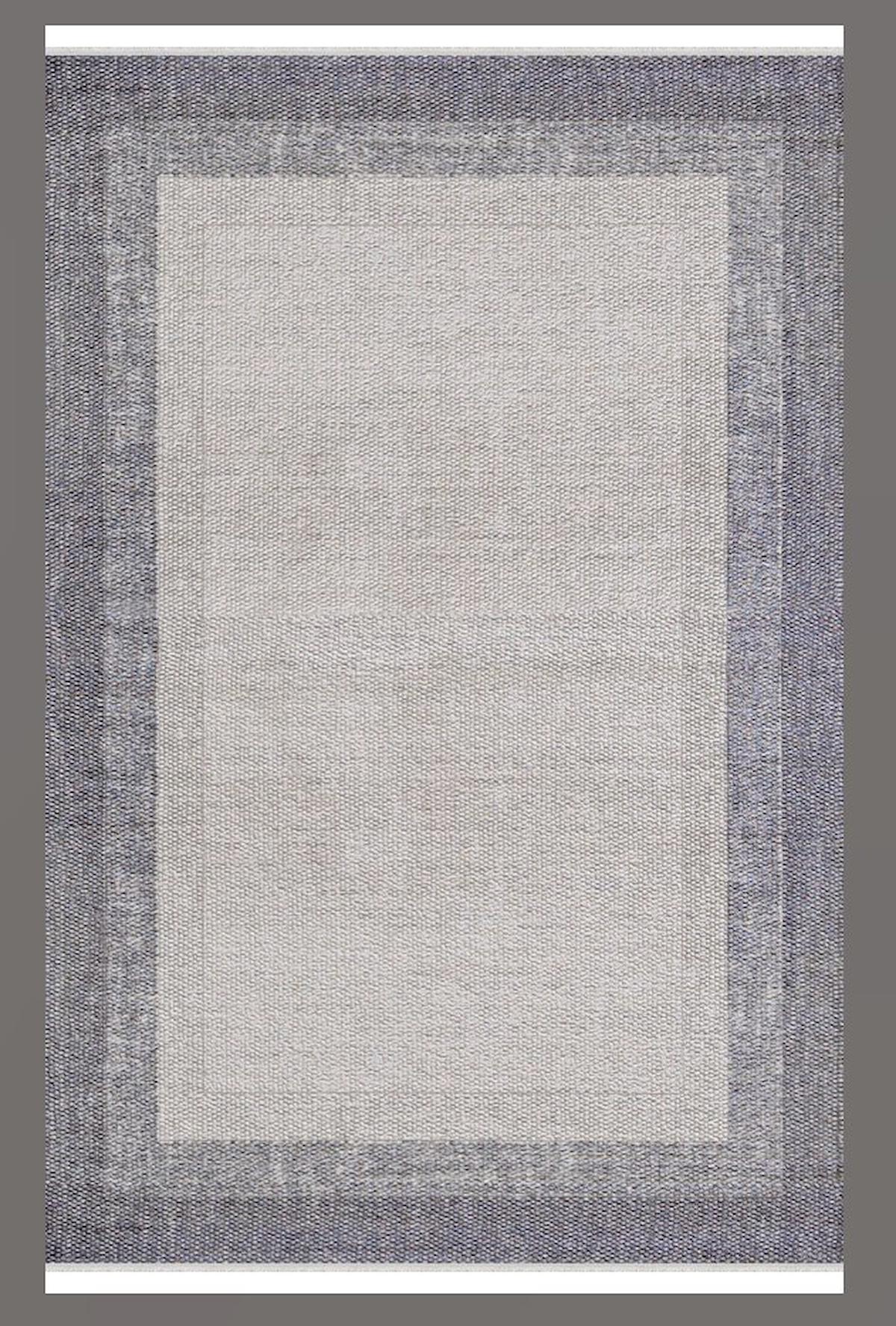 Padişah Santo Krem 9 mm Akrilik Yıkanabilir İnce Kaymaz Dikdörtgen Makine Dokuma Salon Halısı 100x300 cm