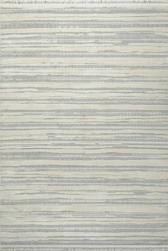 Kreasyon Halı Sohome 1392 Krem 17 mm Akrilik Antialerjenik Yıkanabilir Kalın Kaymaz Pamuk Taban Dikdörtgen Makine Dokuma Salon Halısı 120x180 cm