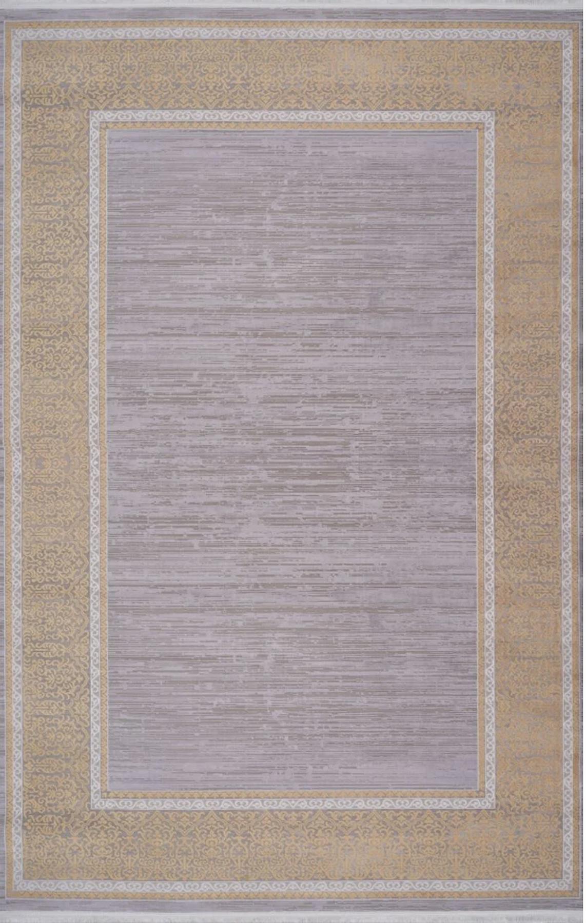 Artemis Halı Mina 03026A Çok Renkli Akrilik Yıkanabilir İnce Kaymaz Jüt Taban Dikdörtgen Makine Dokuma Salon Halısı 80x200 cm