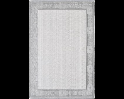 Royal Halı Mystic QM04A Gri 6 mm Akrilik Antibakteriyel Yıkanabilir Kalın Kaymaz Lateks Taban Dikdörtgen Makine Dokuma Salon Halısı 120x180 cm