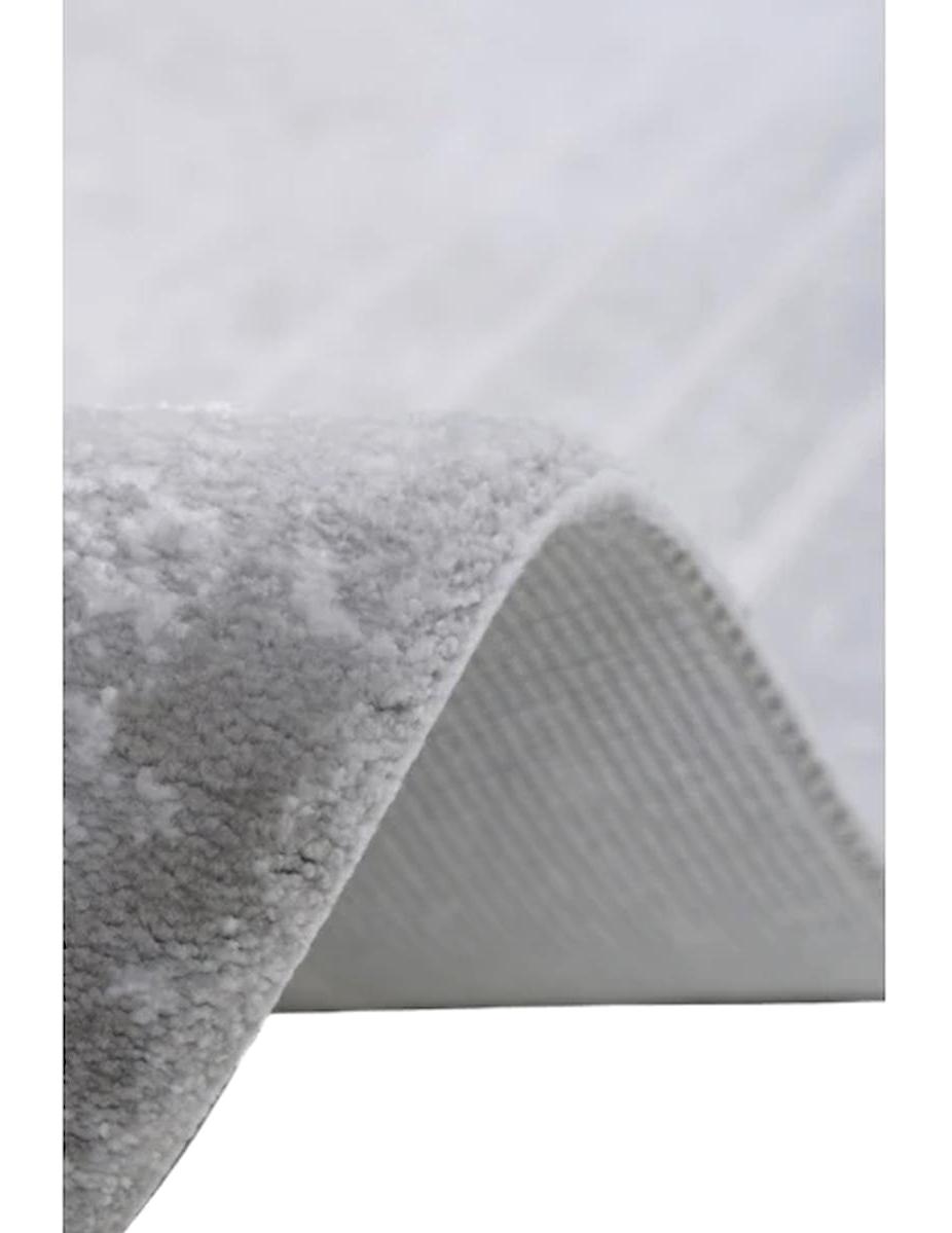 Royal Halı Lootus LO18A Gri 10 mm Akrilik Toz Tutmaz Yıkanabilir Kalın Kaymaz Lateks Taban Dikdörtgen Makine Dokuma Salon Halısı 160x230 cm