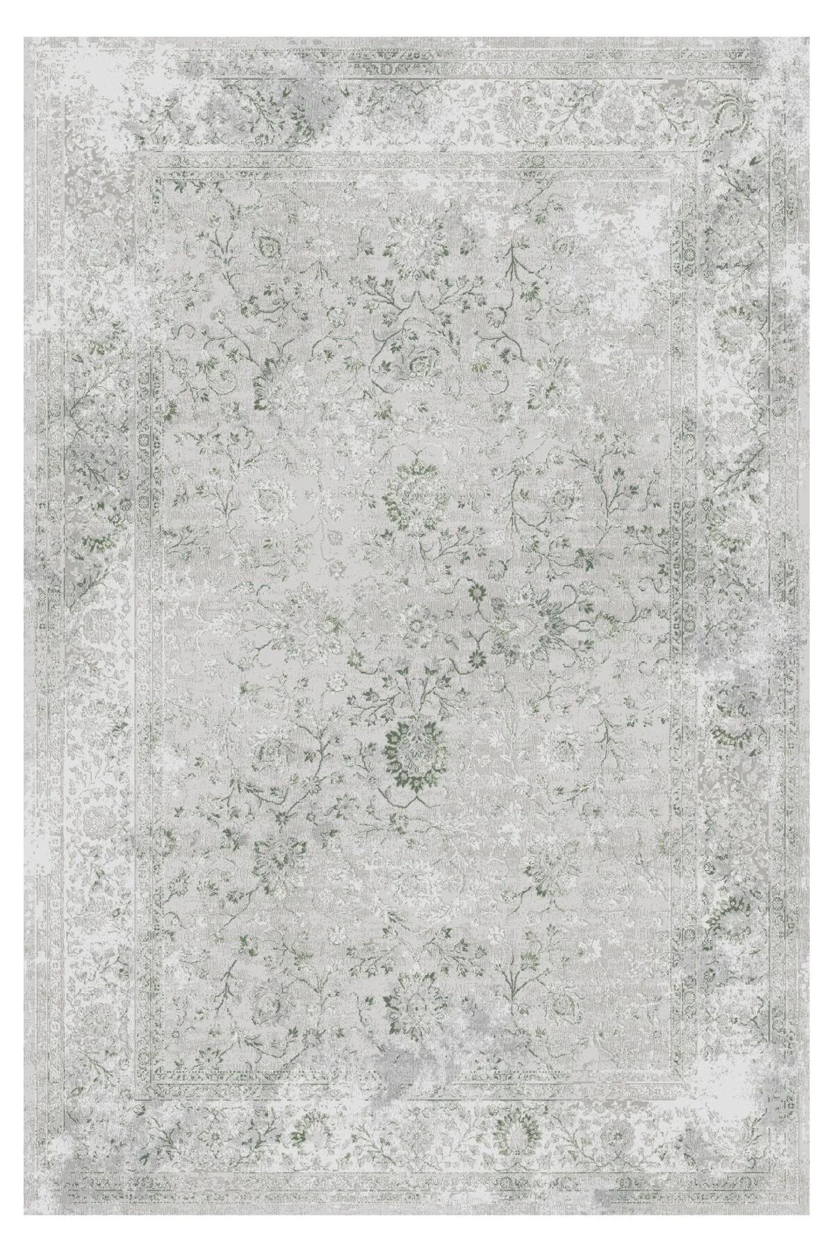 Padişah Rönesans 34155 Çok Renkli 9 mm Viskon Antibakteriyel Yıkanabilir İnce Dikdörtgen Makine Dokuma Salon Halısı 200x290 cm