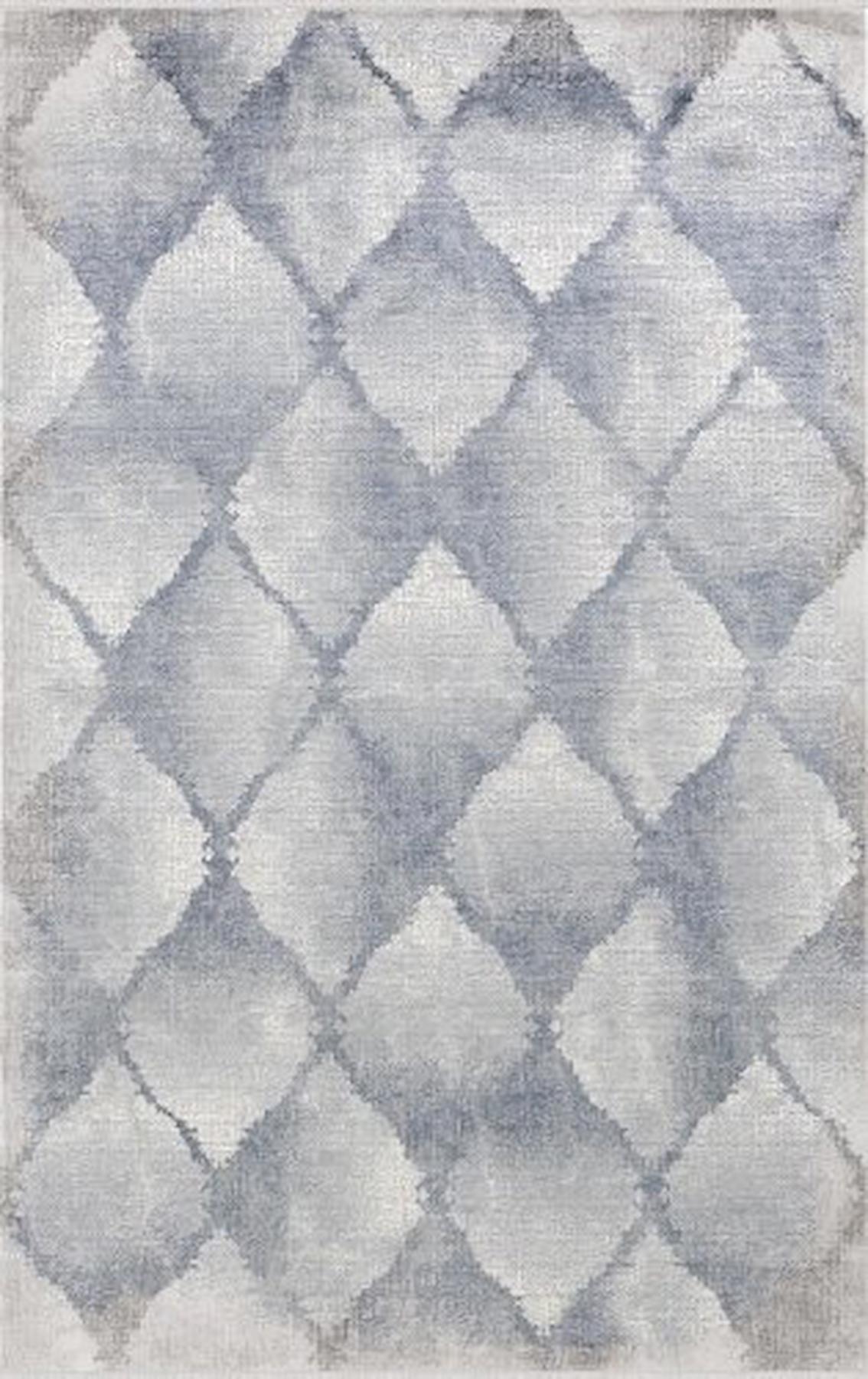 Merinos Tresor 19933 Krem 10 mm Akrilik Yumuşak Yıkanabilir Kalın Kaymaz Dikdörtgen Makine Dokuma Salon Halısı 100x150 cm