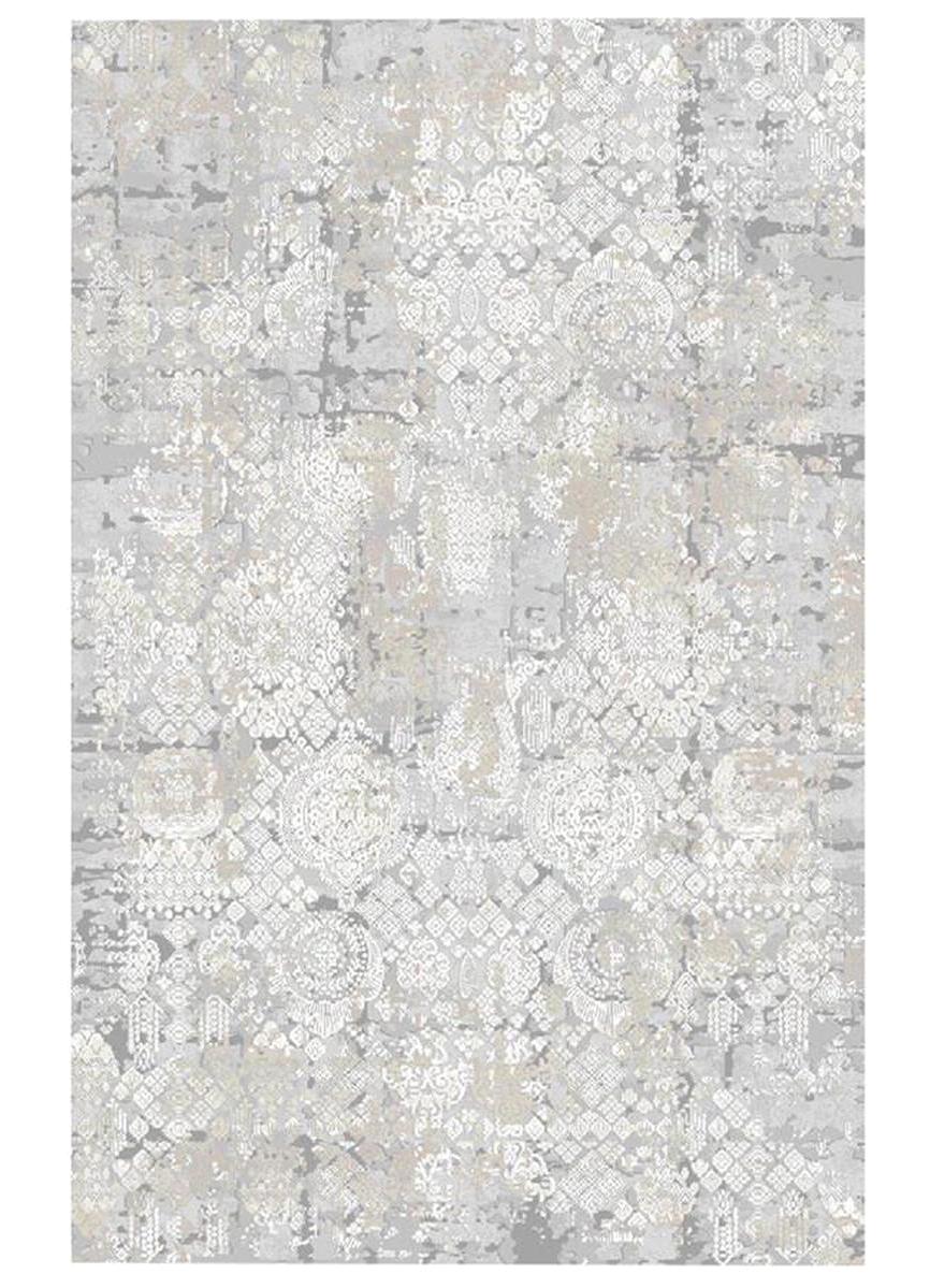 Merinos Everest 32844 Bej 10 mm Akrilik Antialerjenik Yıkanabilir İnce Kaymaz Dikdörtgen Makine Dokuma Salon Halısı 100x200 cm