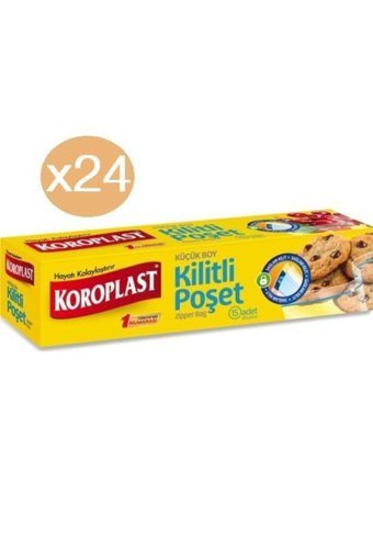Koroplast Küçük Kilitli Buz Dolabı Poşeti 12x24 Adet
