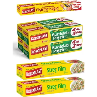 Koroplast çılgın paket Buz Dolabı Poşeti 30 Adet