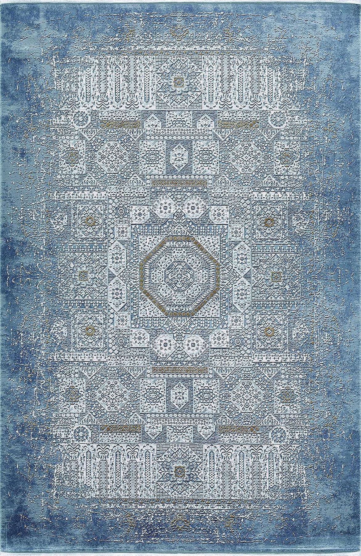Artemis Halı Couture 0889D Krem Akrilik Yıkanabilir İnce Kaymaz Jüt Taban Dikdörtgen Makine Dokuma Salon Halısı 80x120 cm