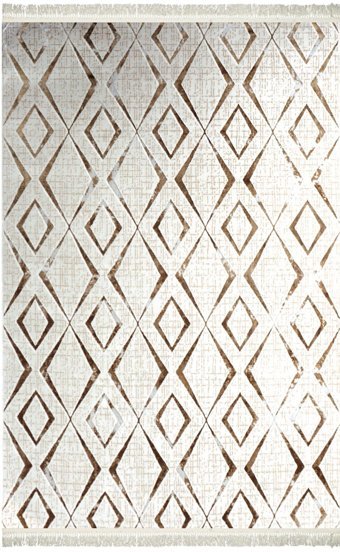 Toprak Halı Mars 10635 Çok Renkli 6 mm Polyester Toz Tutmaz Yıkanabilir İnce Dikdörtgen Makine Dokuma Antre-Oturma Odası-Salon-Yatak Odası Halısı 200x290 cm