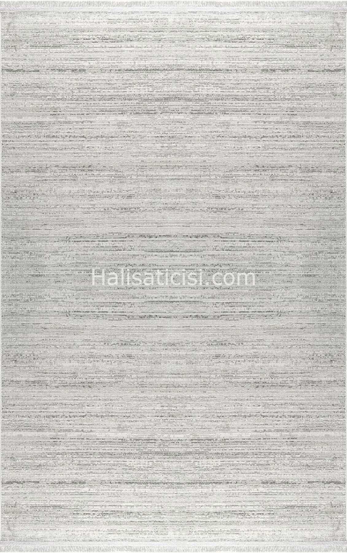 Padişah Aspen 62746 Krem 2 mm Polyester Toz Tutmaz Yıkanabilir İnce Dikdörtgen Makine Dokuma Salon Halısı 200x290 cm