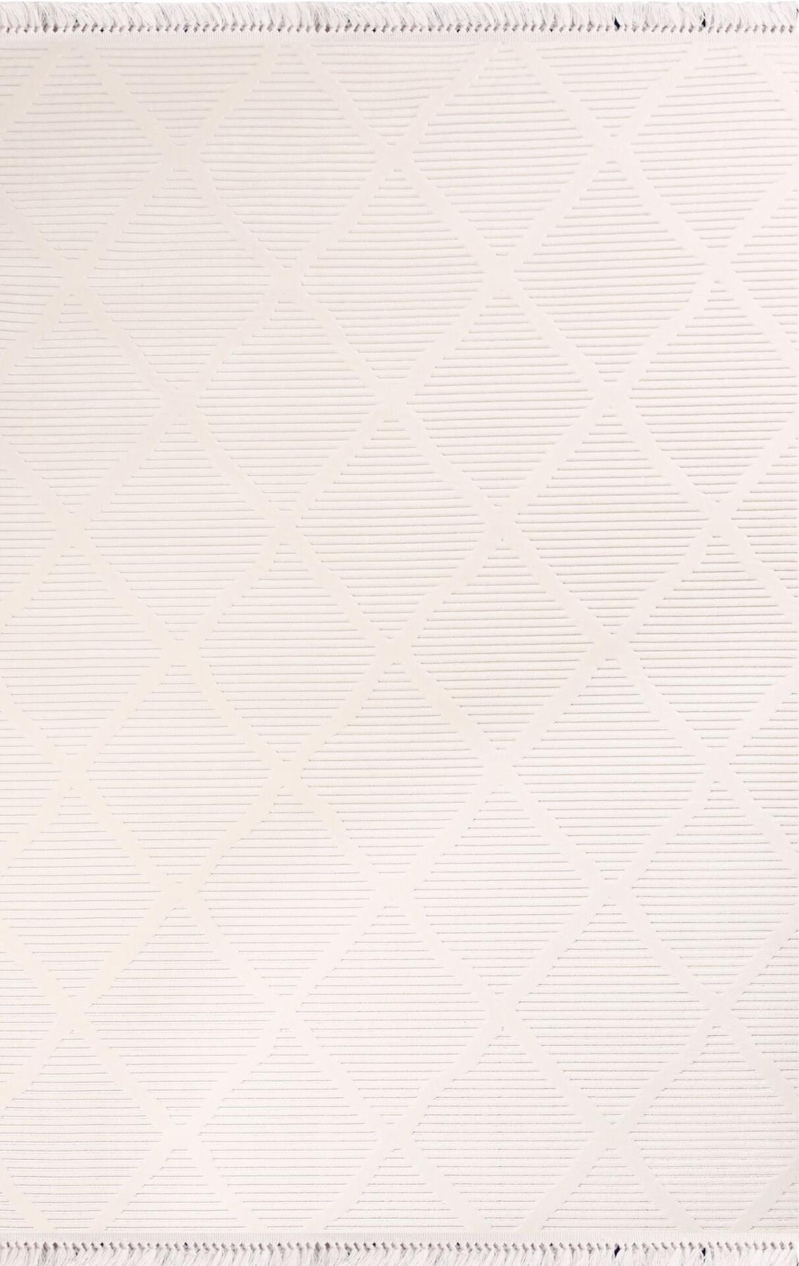 Nexus Torino 1008 Çok Renkli 7 mm Polyester Antialerjenik Yıkanabilir İnce Dikdörtgen Makine Dokuma Salon Halısı 180x280 cm