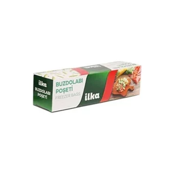 İlka Orta 24x38 cm Buz Dolabı Poşeti 5 Adet