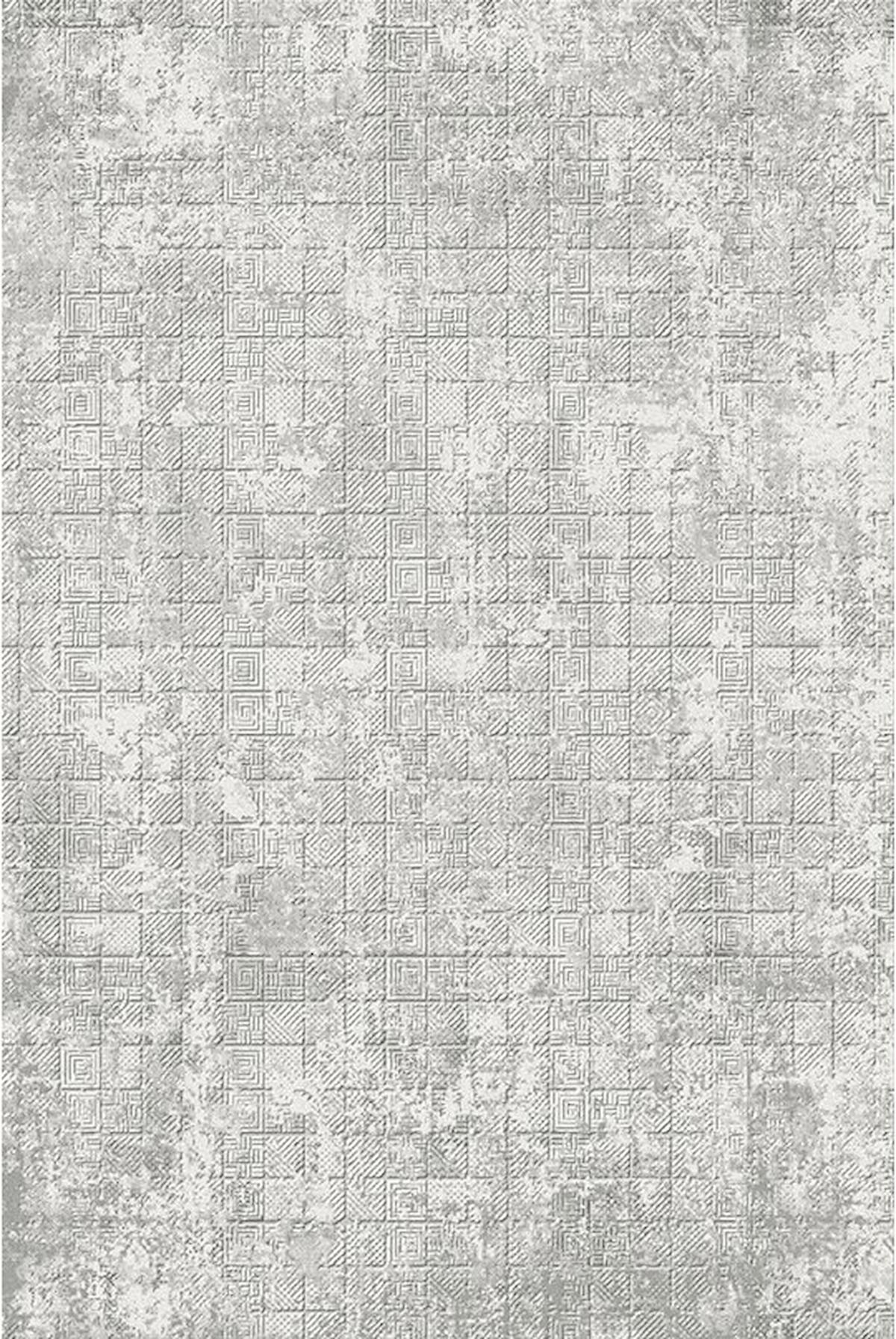 Kreasyon Halı Hesna A0007 Krem Akrilik Yıkanabilir Kalın Pamuk Taban Dikdörtgen Makine Dokuma Salon Halısı 160x230 cm