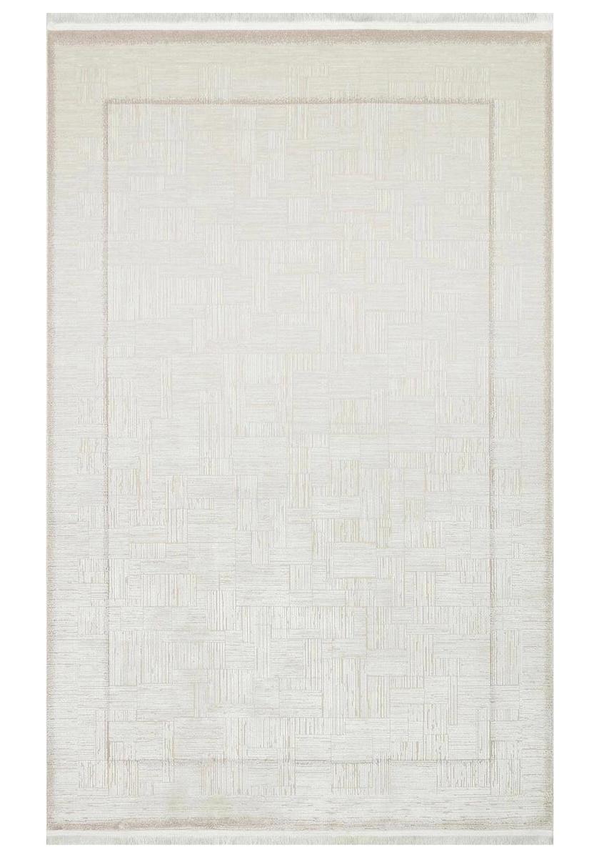 Eko Halı Parma PAR01 Krem 6 mm Akrilik-Polyester Antibakteriyel Yıkanabilir Orta Kaymaz Dikdörtgen Makine Dokuma Salon Halısı 80x300 cm