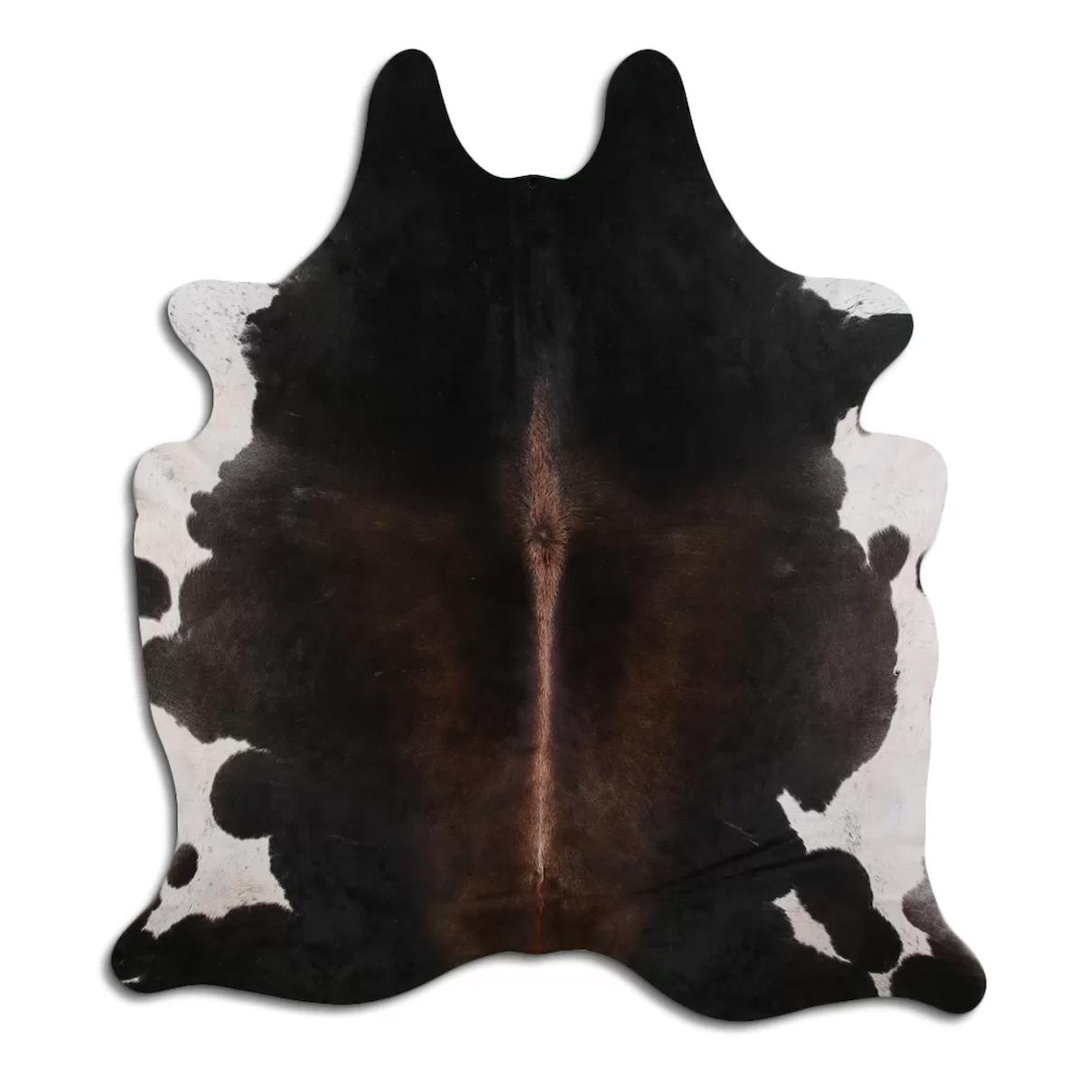 Fiesta Leather Art 102933 Krem 51 mm Deri Toz Tutmaz Yıkanabilir İnce Kaymaz Deri Taban Oval Makine Dokuma Salon Halısı 200x230 cm