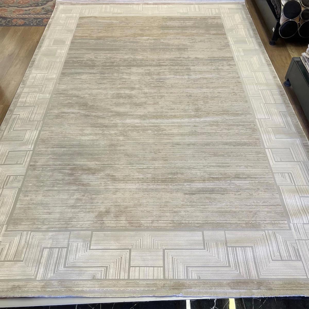 Sanat Halı Doku 3740 Çok Renkli 7 mm Pamuk Antibakteriyel Yıkanabilir Kalın Kaymaz Lateks Taban Dikdörtgen Makine Dokuma Salon Halısı 100x200 cm