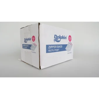 Dolphin Küçük Kilitli 11x14cm Buz Dolabı Poşeti 1000 Adet
