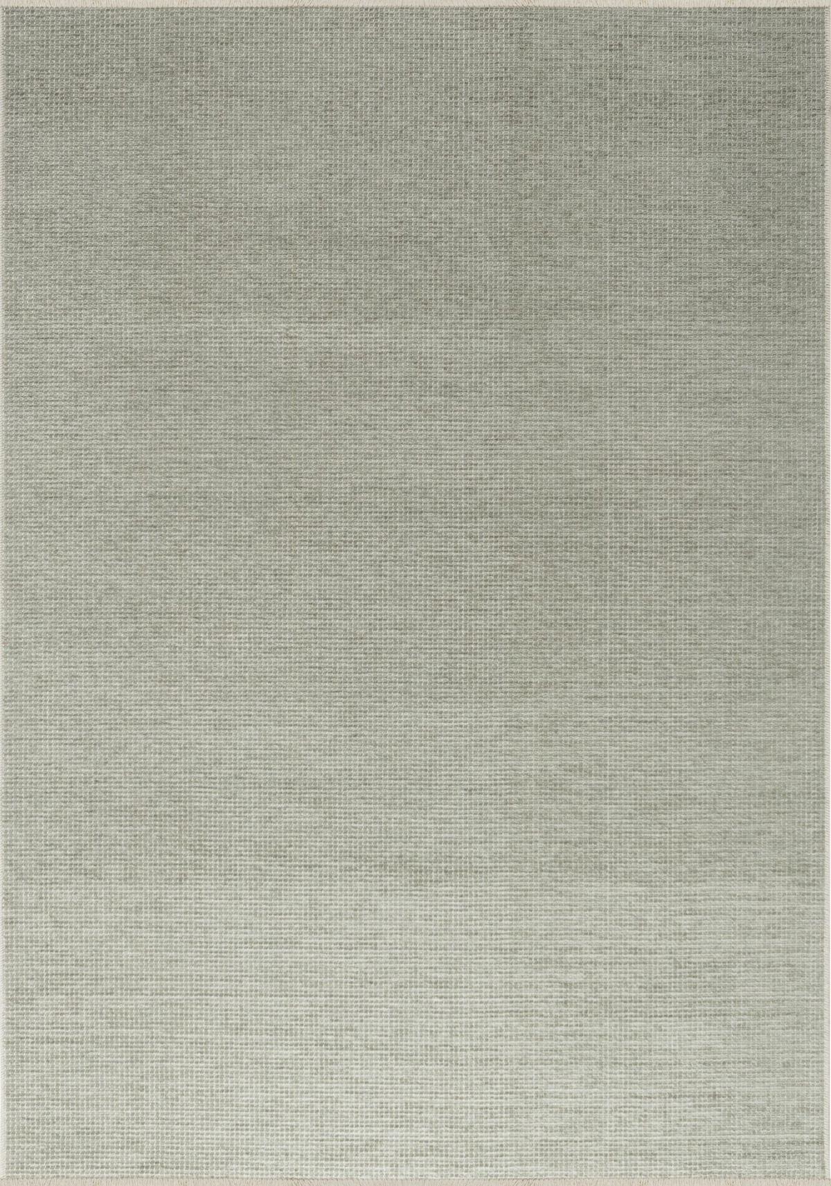 Apex Pandora 2416 Su Yeşili Pamuk Yıkanabilir İnce Kaymaz Jüt Taban Dikdörtgen Makine Dokuma Salon Halısı 80x200 cm