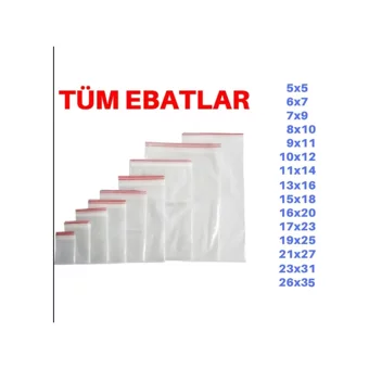 Poppy Büyük Kilitli 26x35 Buz Dolabı Poşeti 100 Adet