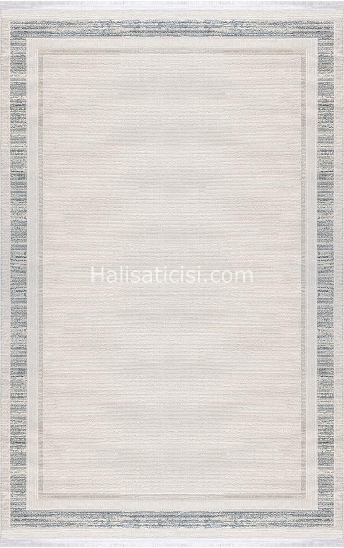 Padişah Aspen 62747 Krem 2 mm Polyester Toz Tutmaz Yıkanabilir İnce Dikdörtgen Makine Dokuma Salon Halısı 200x290 cm
