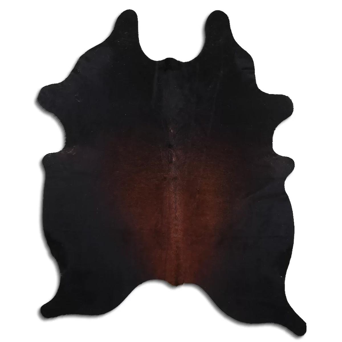 Fiesta Leather Art 32835 Krem 51 mm Deri Toz Tutmaz Yıkanabilir İnce Kaymaz Deri Taban Oval Makine Dokuma Salon Halısı 80x300 cm