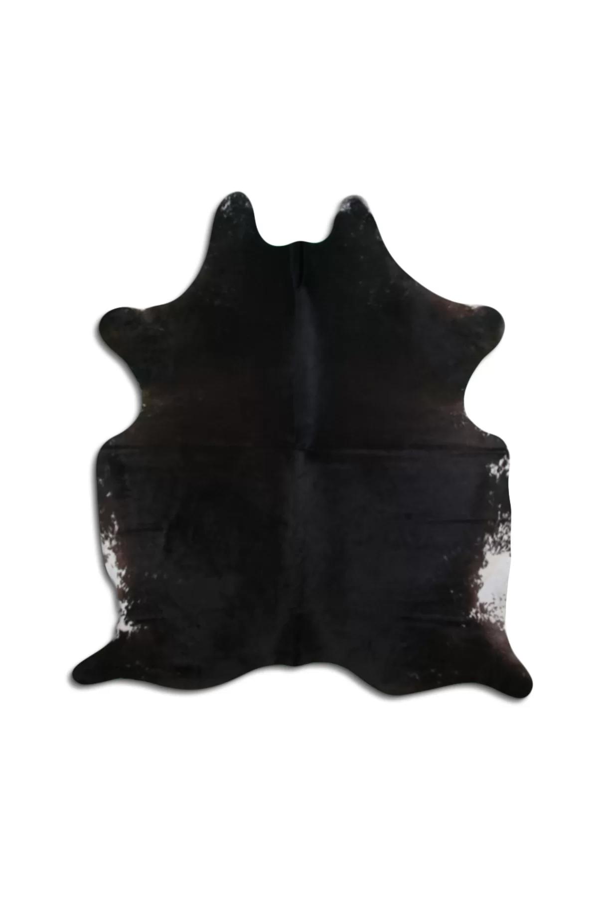 Fiesta Leather Art 102831 Çok Renkli 51 mm Deri Toz Tutmaz Yıkanabilir İnce Kaymaz Deri Taban Oval Makine Dokuma Salon Halısı 200x230 cm