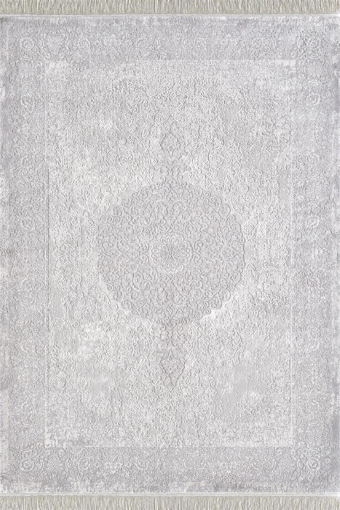Royal Halı Mystic QM00A Çok Renkli 6 mm Akrilik Antibakteriyel Yıkanabilir Kalın Kaymaz Lateks Taban Dikdörtgen Makine Dokuma Salon Halısı 160x230 cm