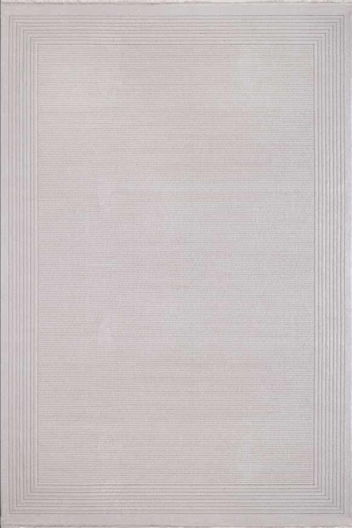 Prizma Home Ayşıl 6013B Çok Renkli 4 mm Akrilik-Bambu Silinebilir Yıkanabilir Dikdörtgen Makine Dokuma Salon Halısı 160x230 cm