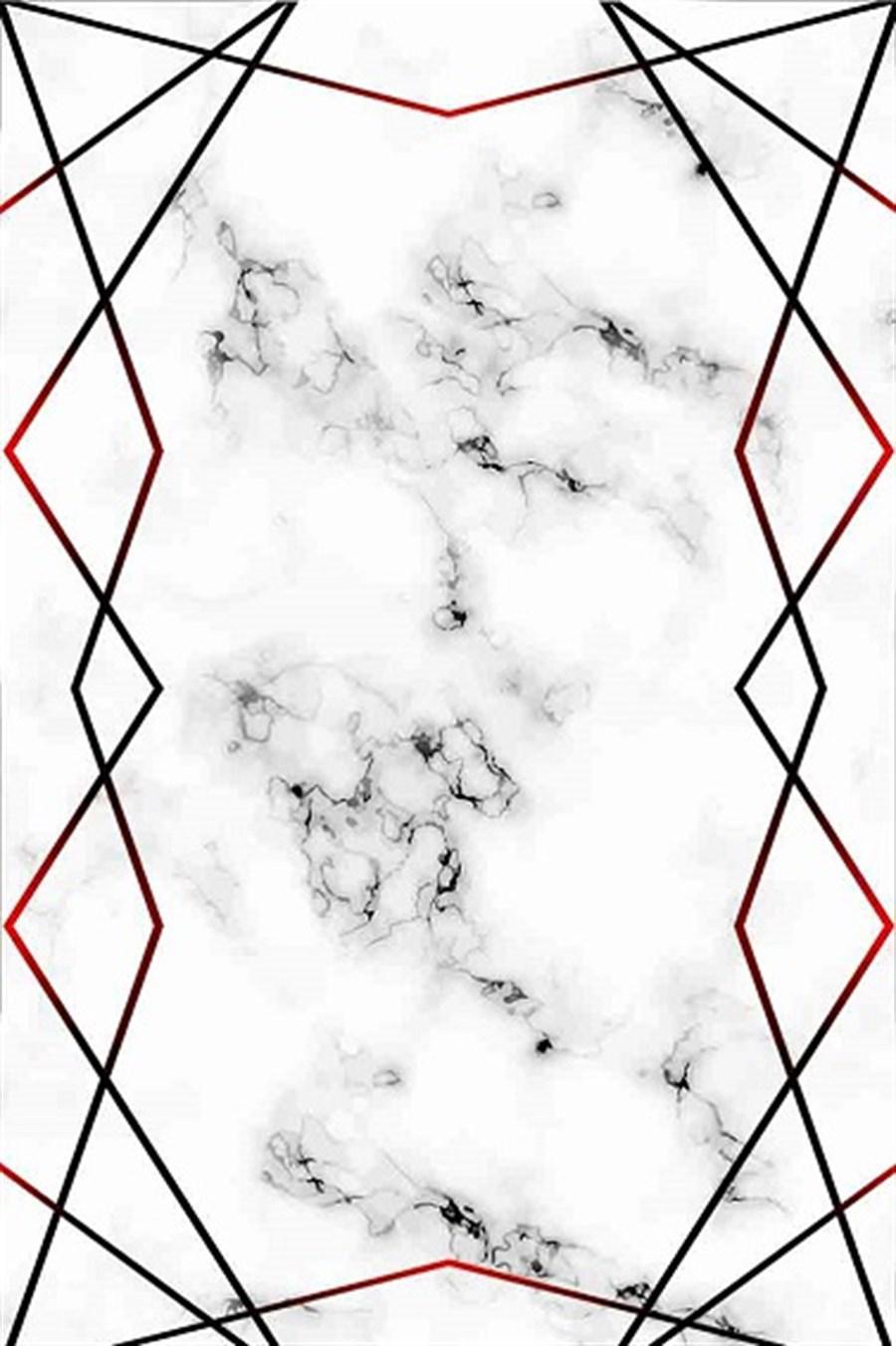 Kreasyon Halı Pandora 2724 Krem 5 mm Polyester Yıkanabilir İnce Kaymaz Pamuk Taban Dikdörtgen Makine Dokuma Salon Halısı 100x200 cm