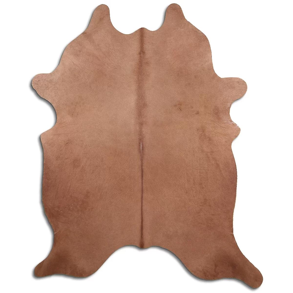Fiesta Leather Art 33599 Çok Renkli 51 mm Deri Toz Tutmaz Yıkanabilir İnce Kaymaz Deri Taban Oval Makine Dokuma Salon Halısı 100x160 cm