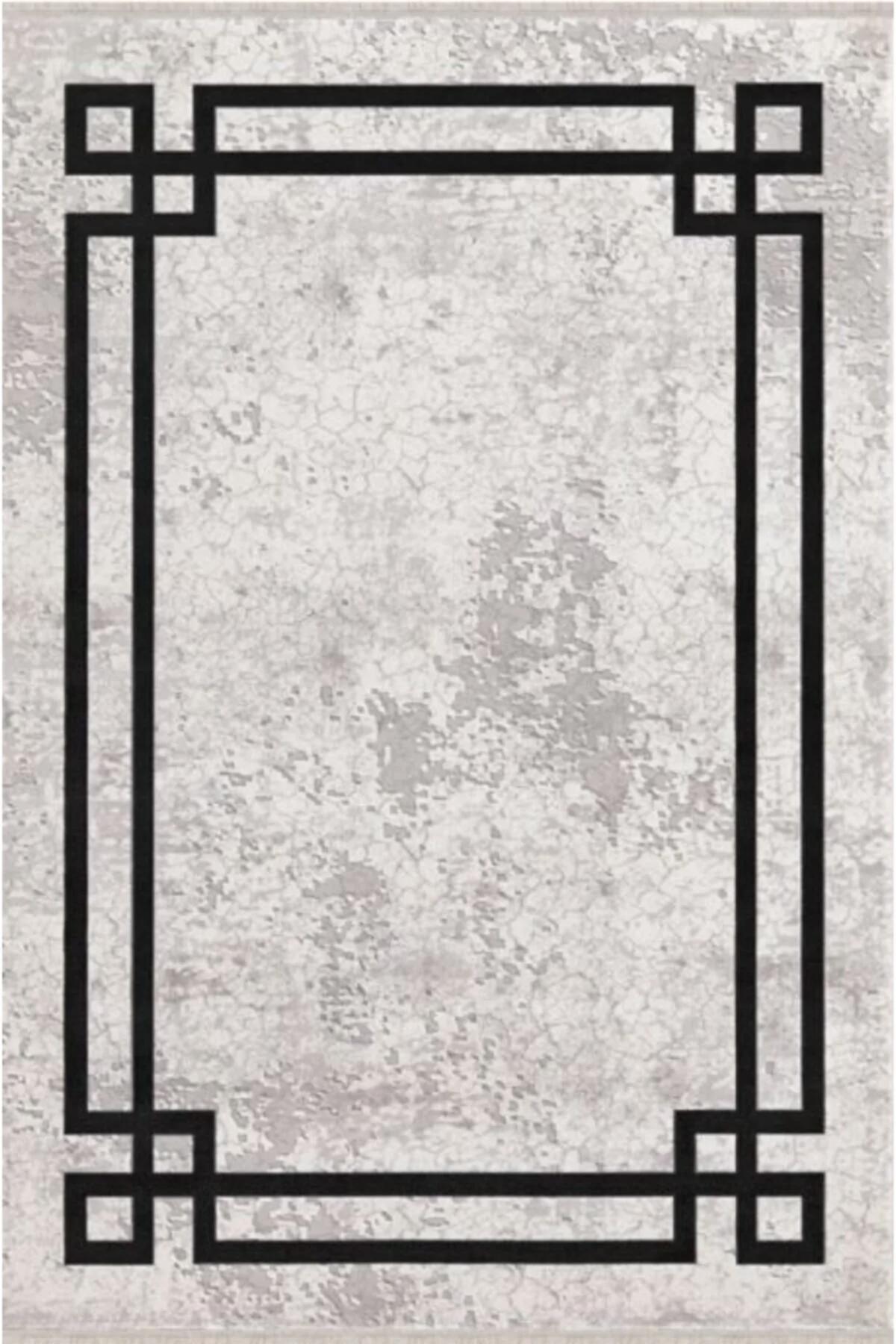 Merinos  Therapy 33260 Çok Renkli 12 mm Akrilik Silinebilir Yıkanabilir Kalın Kaymaz Dikdörtgen Makine Dokuma Salon Halısı 80x150 cm