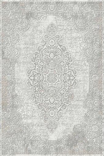 Kreasyon Halı Hesna A0010 Gri 9 mm Akrilik Yalıtıma Yardımcı Yıkanabilir İnce Kaymaz Pamuk Taban Dikdörtgen Makine Dokuma Salon Halısı 200x200 cm