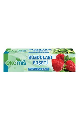 Ekomis Küçük Buz Dolabı Poşeti 40 Adet