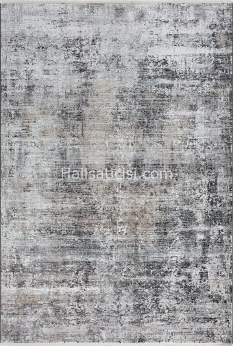 Sanat Halı Oasis 3453 Çok Renkli 7 mm Pamuk Antibakteriyel Yıkanabilir Kalın Kaymaz Lateks Taban Dikdörtgen Makine Dokuma Salon Halısı 200x290 cm