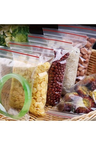 Merpak Ambalaj Orta Kilitli 17X23 Buz Dolabı Poşeti 100 Adet