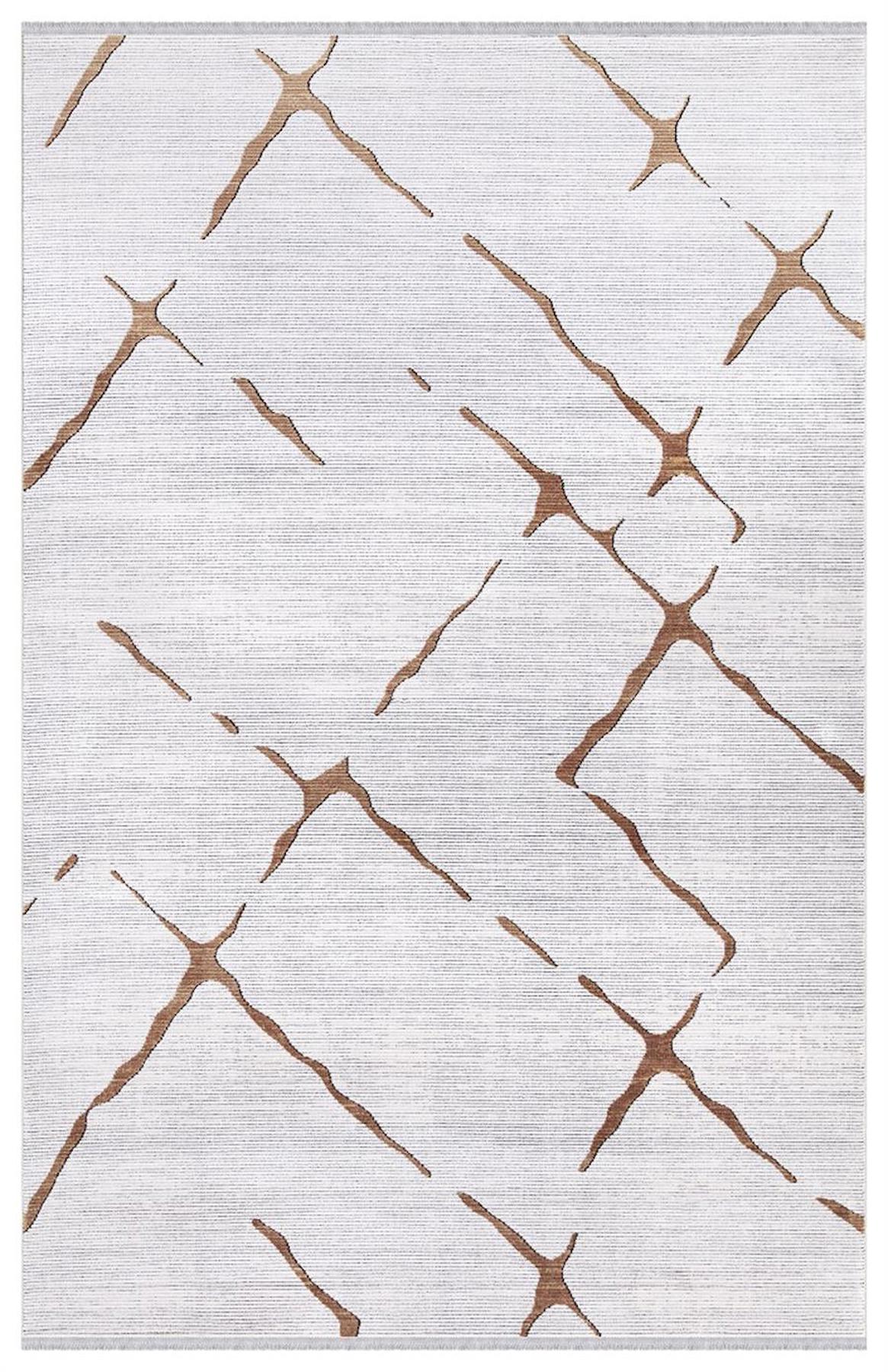İpek Mekik Halı Roxanne 17171 Gri 8 mm Akrilik Yıkanabilir İnce Kaymaz Pamuk Taban Dikdörtgen Makine Dokuma Antre-Çocuk Odası-Salon-Yatak Odası Halısı 180x350 cm