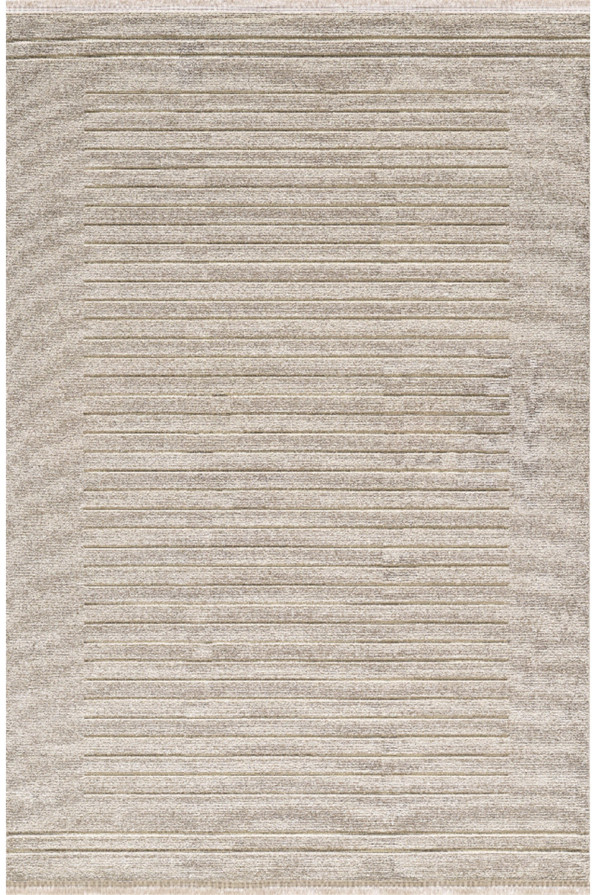 Pierre Cardin Quenta Vizon 9 mm Mikropolyester Antibakteriyel Yıkanabilir İnce Kaymaz Dikdörtgen Makine Dokuma Salon Halısı 180x280 cm