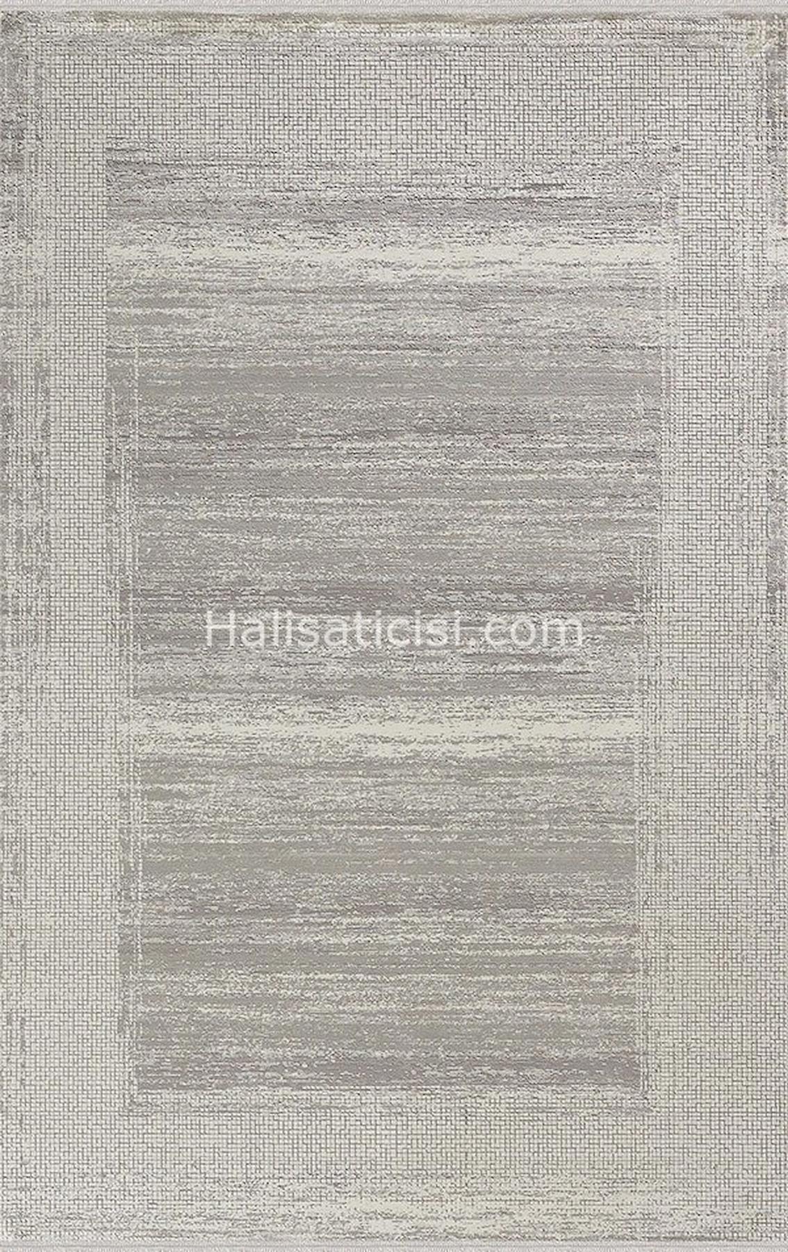 Merinos Tresor 34152 Krem 10 mm Akrilik Yumuşak Yıkanabilir Kalın Kaymaz Dikdörtgen Makine Dokuma Salon Halısı 100x150 cm