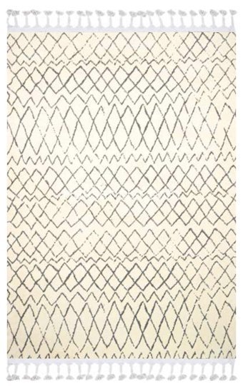 Toprak Halı Utopia 5692 Çok Renkli 17 mm Polyester Yumuşak Yıkanabilir Kalın Dikdörtgen Makine Dokuma Antre-Oturma Odası-Salon-Yatak Odası Halısı 80x300 cm