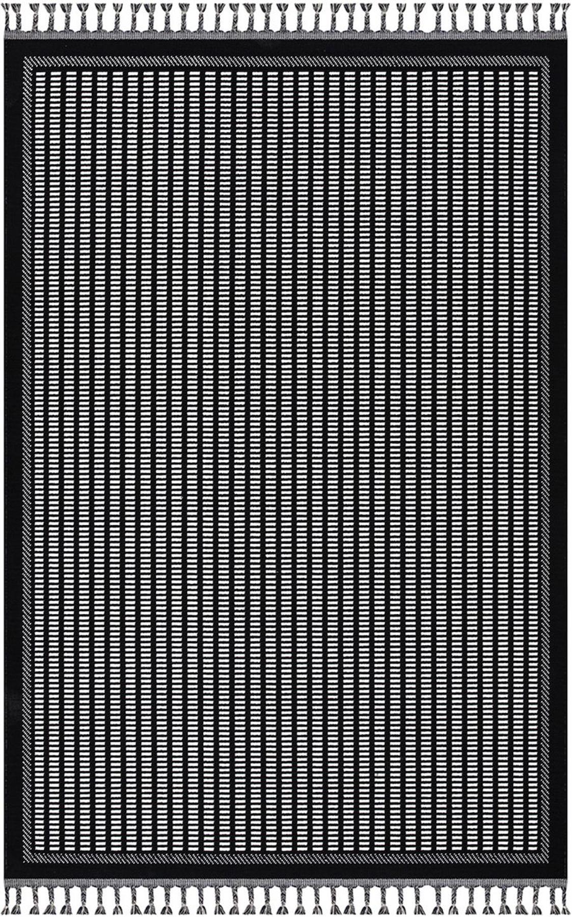 İpek Mekik Halı Lupin 18558 Krem 10 mm Polyester Yıkanabilir Orta Kaymaz Pamuk Taban Dikdörtgen Antre-Çocuk Odası-Salon-Yatak Odası Halısı 160x230 cm