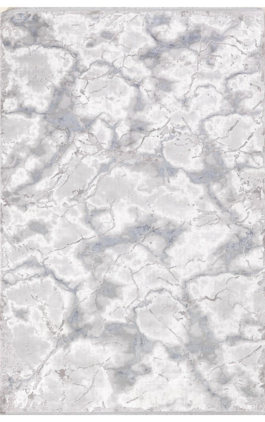 Padişah 31871 Gri 12 mm Akrilik Yıkanabilir İnce Kaymaz Dikdörtgen Makine Dokuma Salon Halısı 100x300 cm