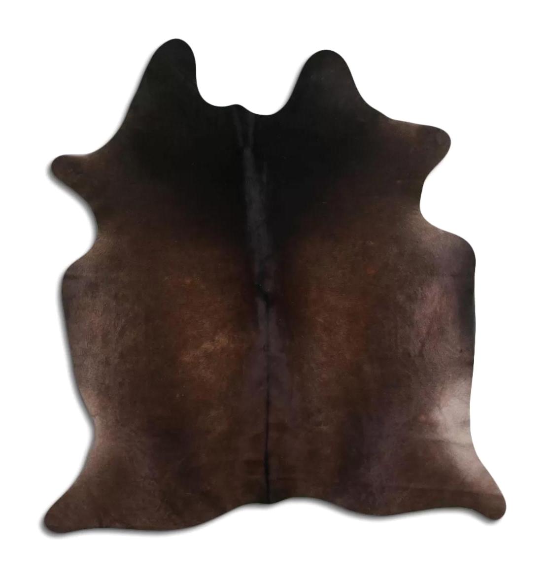 Fiesta Leather Art 103843 Çok Renkli 51 mm Deri Toz Tutmaz Yıkanabilir İnce Kaymaz Deri Taban Oval Makine Dokuma Salon Halısı 80x300 cm