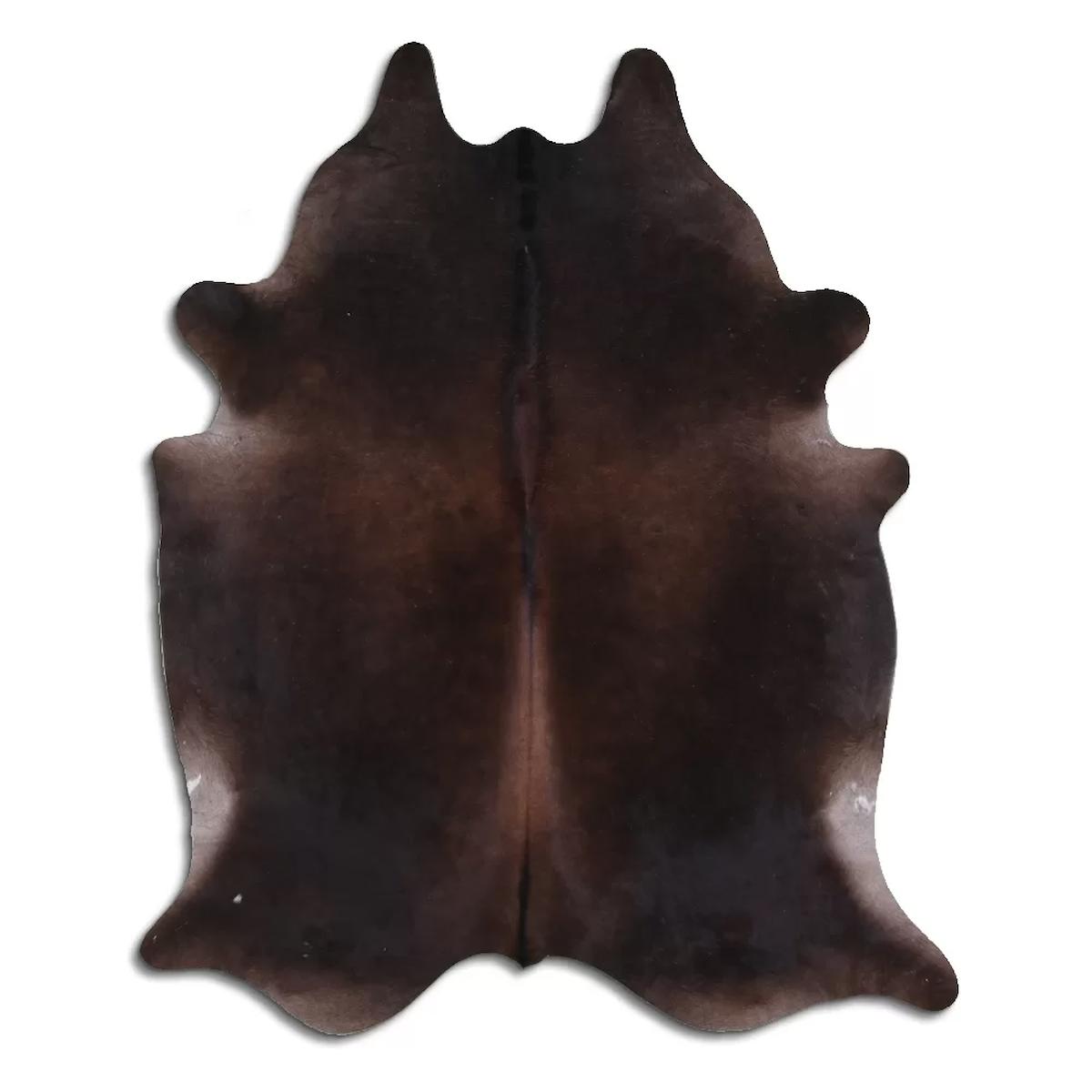 Fiesta Leather Art 58433 Çok Renkli 51 mm Deri Toz Tutmaz Yıkanabilir İnce Kaymaz Deri Taban Oval Makine Dokuma Salon Halısı 80x250 cm